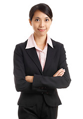 Image showing Asian business woman