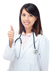 Image showing Asian female medical doctor