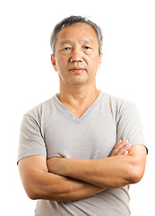 Image showing Asian mature man