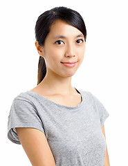 Image showing Asian woman with smile