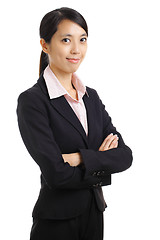 Image showing Asian business woman