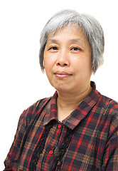 Image showing Asian old woman