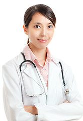 Image showing Asian female medical doctor