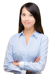 Image showing Asian business woman 