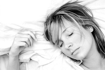 Image showing Woman Sleeping