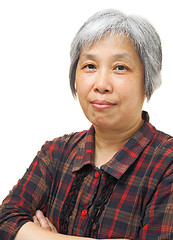 Image showing Mature asian woman