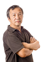 Image showing Asian mature man