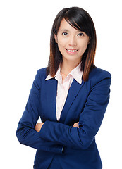 Image showing Asian business woman