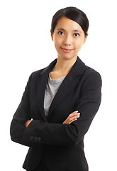 Image showing Asian business woman