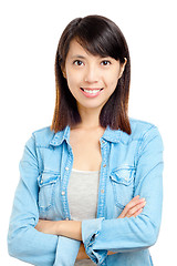 Image showing Young asian woman