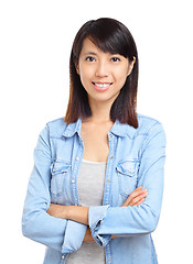 Image showing Asian young woman