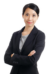 Image showing Asian business woman