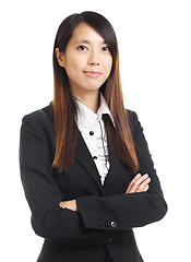 Image showing Asian business woman