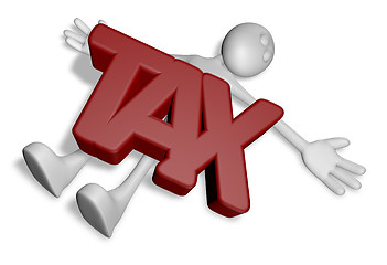 Image showing dead by tax