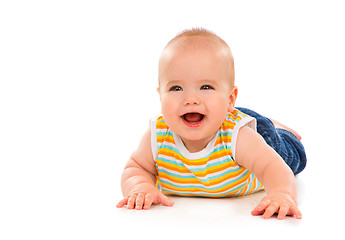 Image showing Happy Little Baby