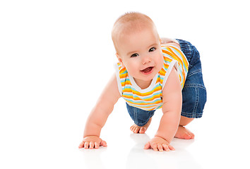 Image showing Happy Little Baby