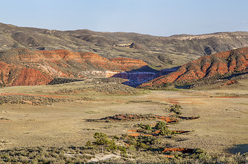 Image showing Red Mountain arroyo