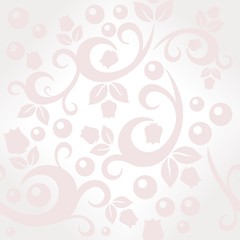 Image showing elegant floral vintage seamless pattern background for your design