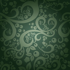 Image showing elegant floral vintage seamless pattern background for your design