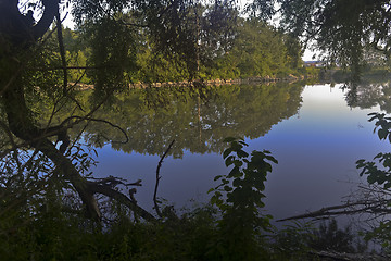 Image showing Reflection in lake.