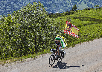 Image showing Fan of the Cyclist Valverde