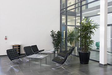 Image showing Lobby of a modern office building