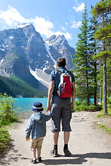 Image showing hiking in canada