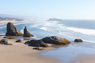 Image showing beach in oregon