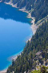 Image showing crater lake