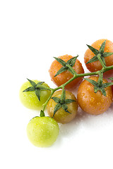 Image showing fresh cherry tomatoes