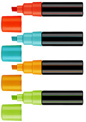 Image showing highlighter pens