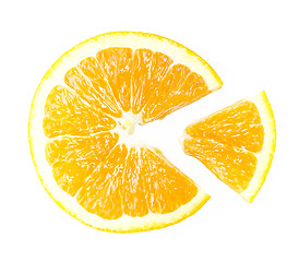 Image showing Sweet Orange sliced