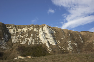 Image showing Cliffs and Sky