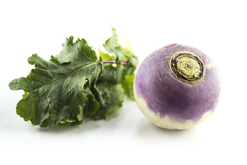 Image showing purple headed turnips 