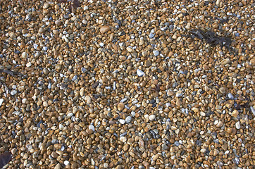 Image showing Pebbles on the beach