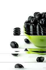 Image showing Black Olives 