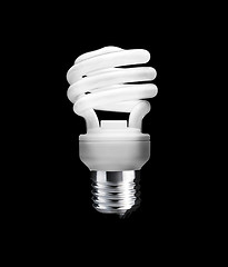 Image showing Fluorescent Light Bulb