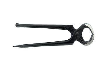 Image showing  black tongs