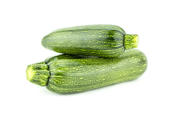 Image showing fresh zucchini fruits