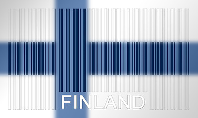 Image showing Barcode flag