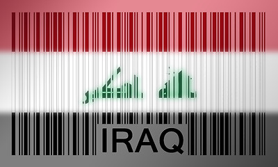 Image showing Barcode flag