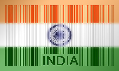 Image showing Barcode flag