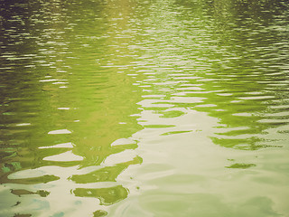 Image showing Retro look water background