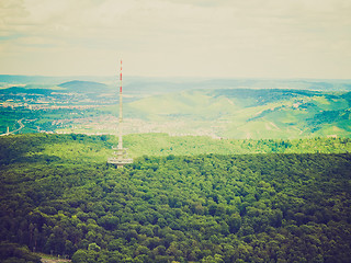 Image showing Retro look Stuttgart, Germany