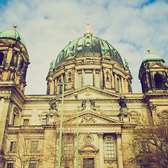 Image showing Retro look Berliner Dom