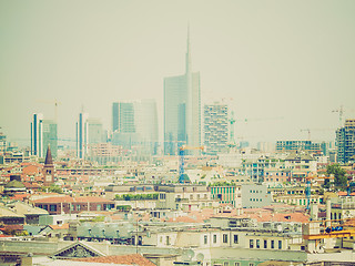 Image showing Retro look Milan, Italy