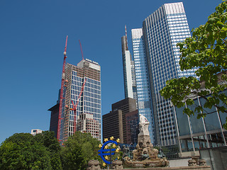 Image showing European Central Bank in Frankfurt