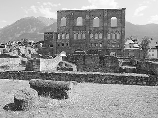 Image showing Roman Theatre Aosta