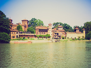 Image showing Retro look Medieval castle