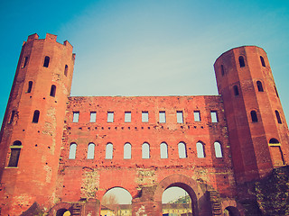 Image showing Retro look Torri Palatine, Turin